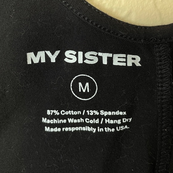 “I Will Not Be Silenced” Black Bodysuit - Picture 3 of 4